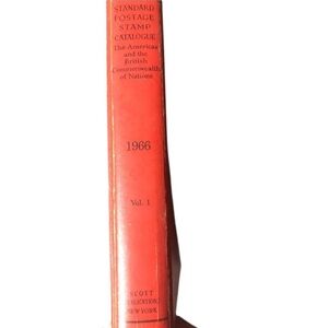 Standard Postage Stamp Catalogue 1966 Vol 1 Scott Publication Hardcover